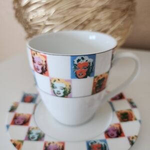 Marilyn Monroe Cup & Saucer Set